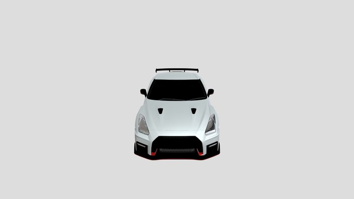 Nissan GTR Nismo 3D Model