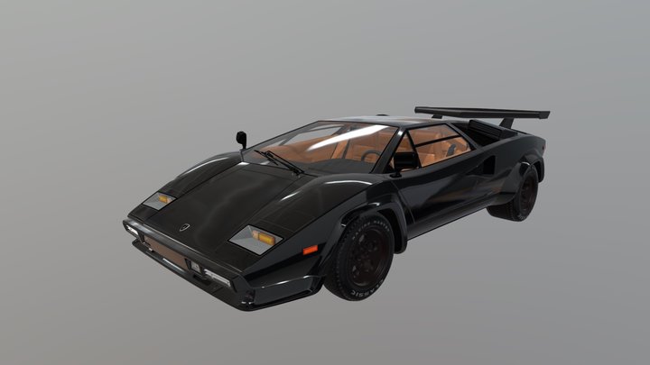1978_lamborghini_countach_lp400s 3D Model