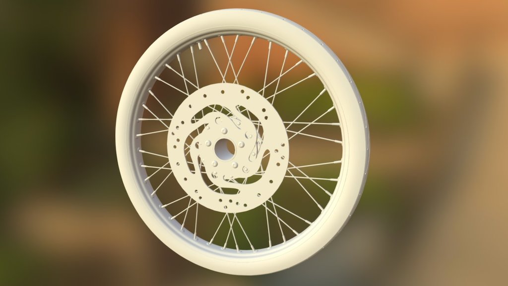 Wheel - 3D model by SamuelLeming [e9635ad] - Sketchfab