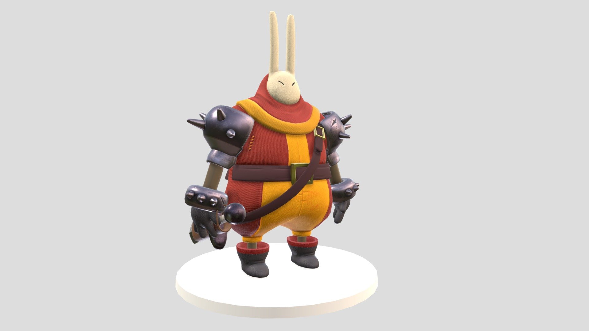 Rabbit Partner - 3D model by ja_viera [e963ae0] - Sketchfab