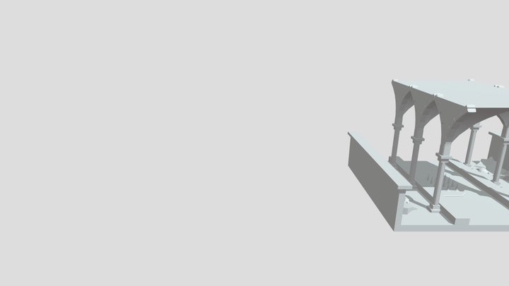 Obstacle Tile1 3D Model