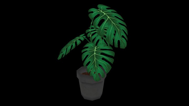 PSX Flowerpot 3D Model