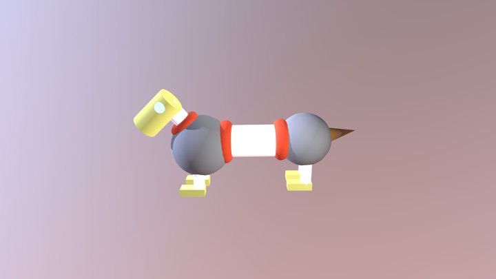 dog 3D Model