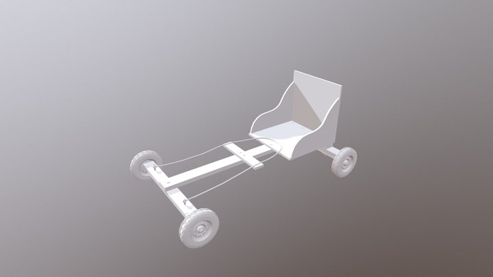 Lådbil 3D Model