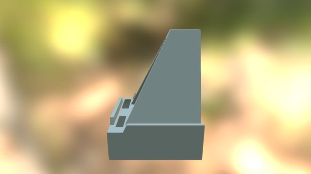 The New Ipad Stand 3D Model