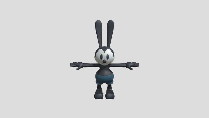 Oswald The Lucky Rabbit With The Shape Keys