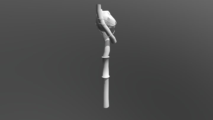 Staff 3D Model