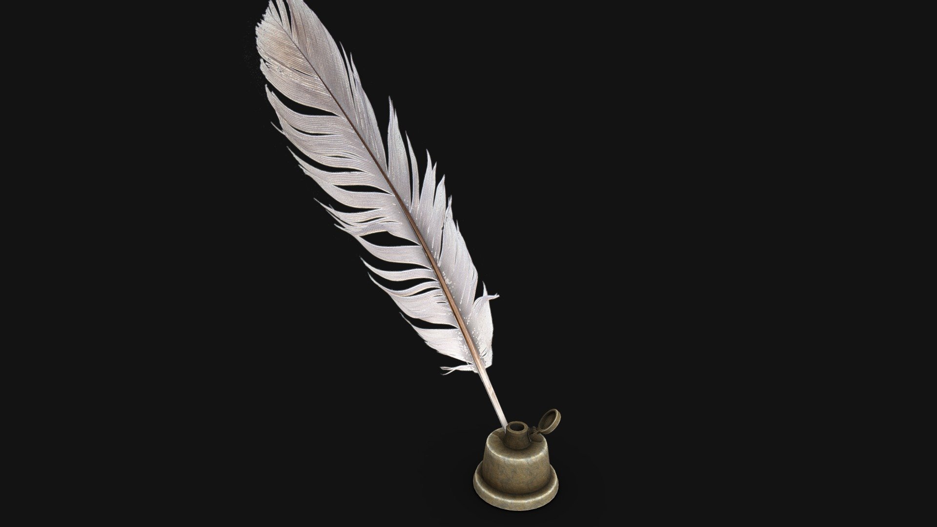 Antique Inkwell - Download Free 3D model by local.yany [e969d5c ...