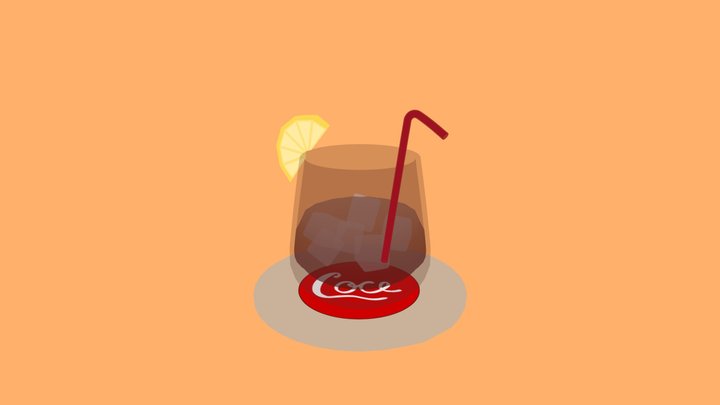 Coke 3D Model