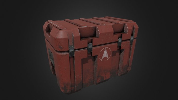 Basic Crate 2 – Free 3D Model STL