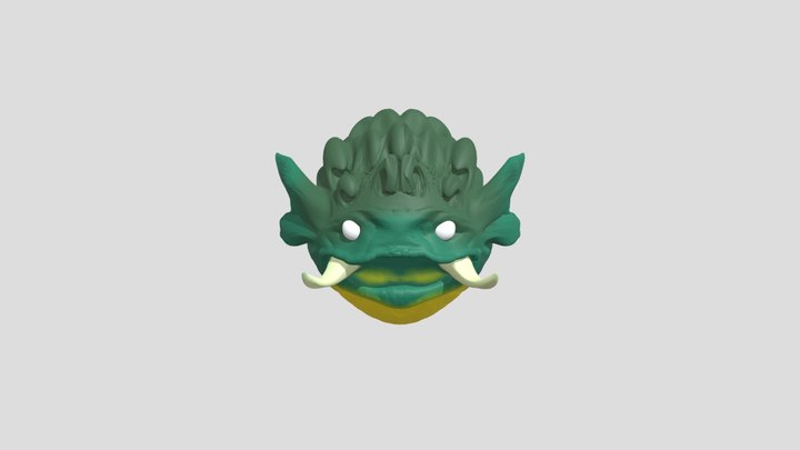 random fish monster 3D Model