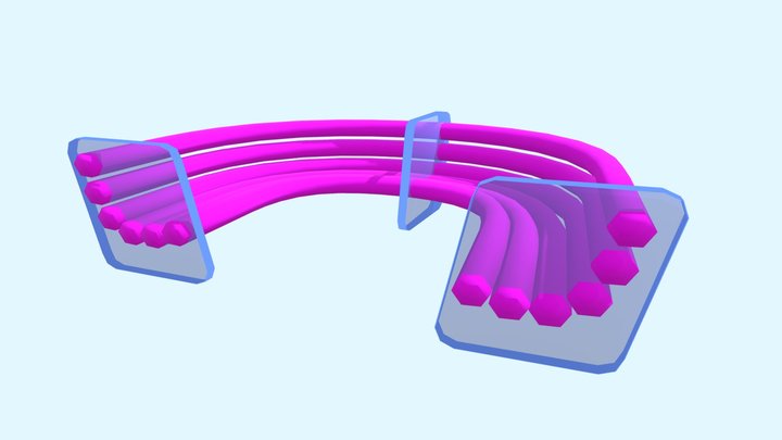 Electron Rainbow Sectional (Decentraland) 3D Model
