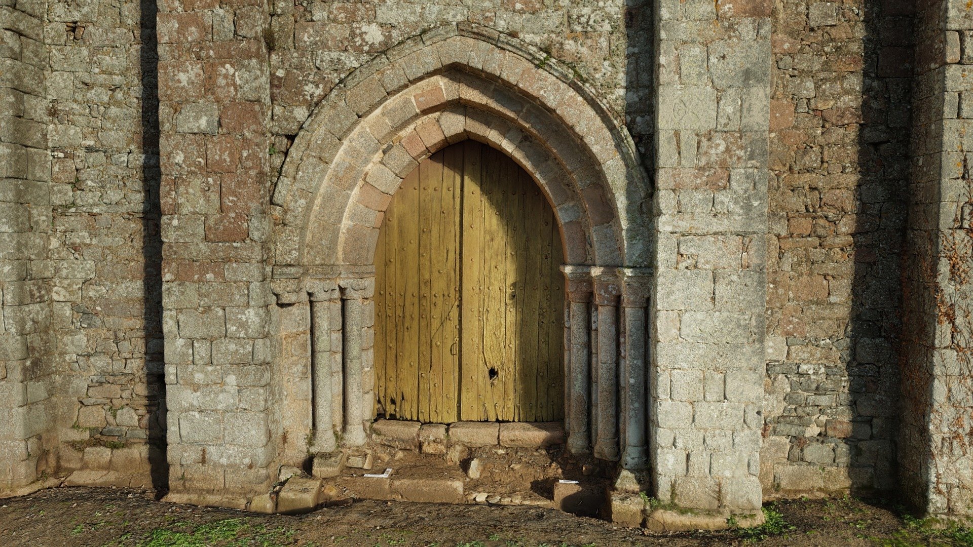 Chapelle SaintJean, Montfaucon (49) Buy Royalty Free 3D model by