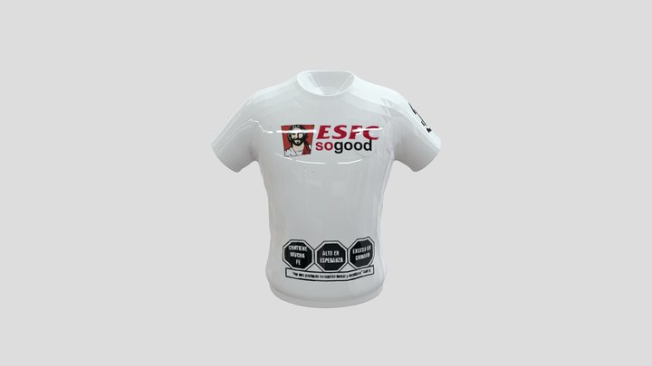 Playera Cristo Rey 3D Model