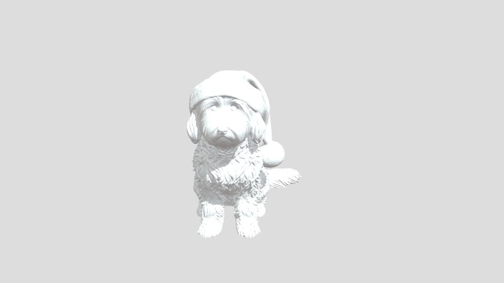 Santa Paws 3D Model