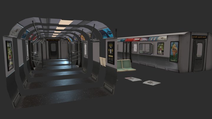 SubwaySketchfab 3D Model