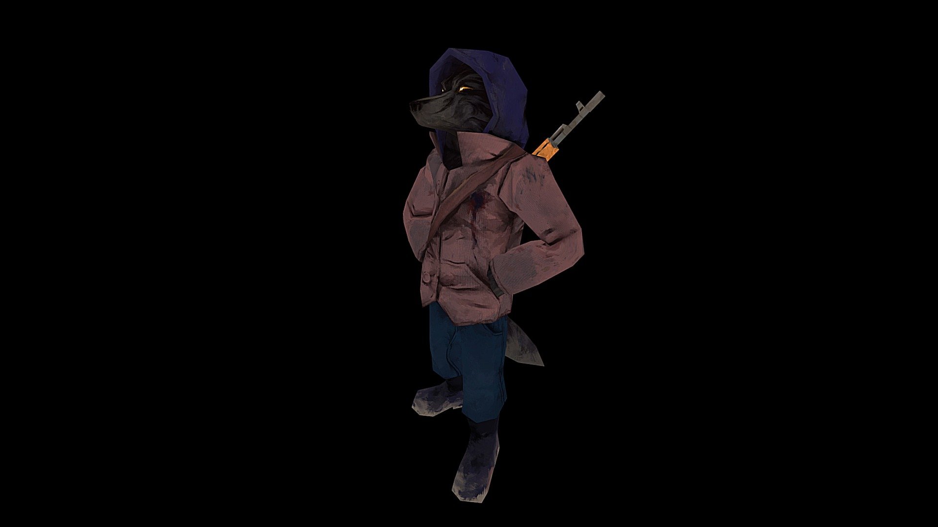 Wolfman from Darkwood - Download Free 3D model by Vlad9000 [e96f7eb