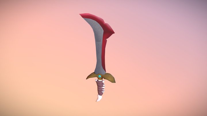 Thijs_Bo_GameArtWeapon_fbx 3D Model
