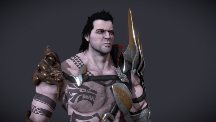 Warrior_TEST 3D Model
