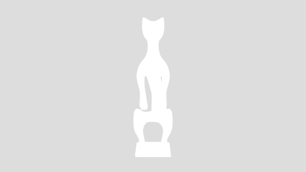 Fucsia Popcat Sculpture