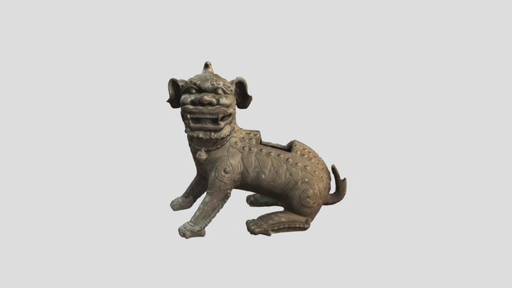 7.Nghê Đồng 3D Model