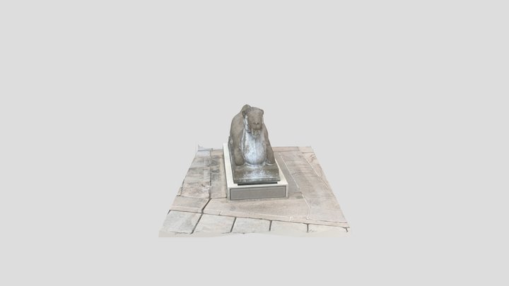 Camel Statue - Seattle Asian Art Museum 3D Model