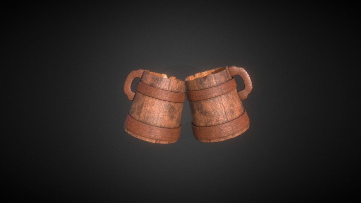 Tavern Mug Beer 3D Model
