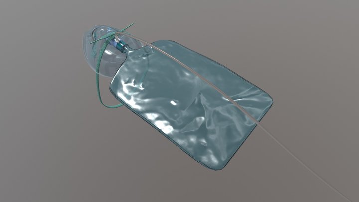Oxygen mask 3D Model