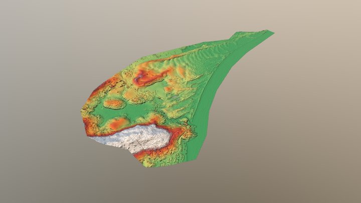 Garopaba Dune Field (Dunas do Siriú) 3D Model