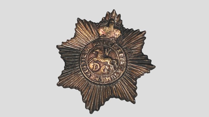 Pouch badge 3D Model