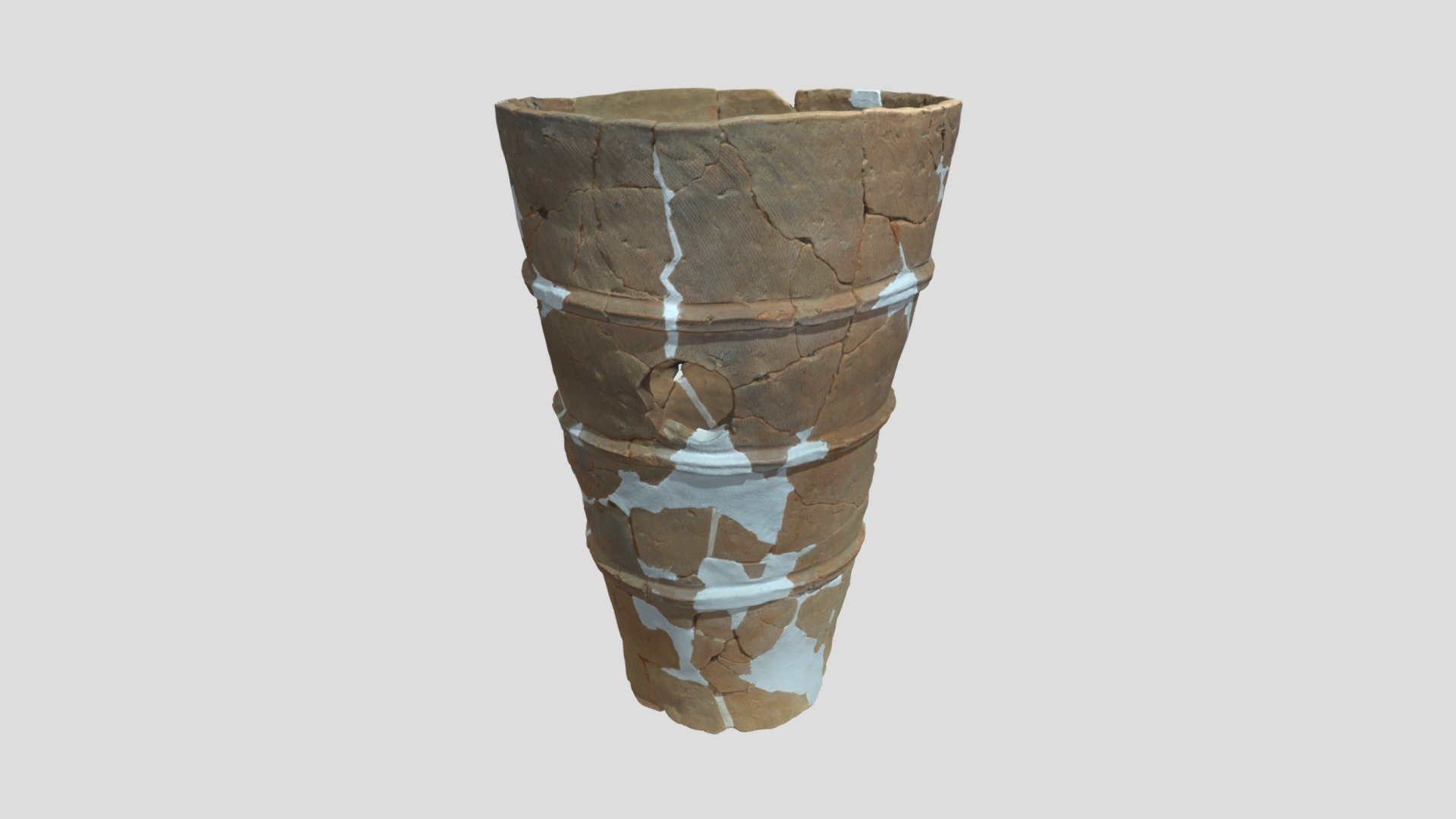円筒埴輪 — Sketchfab embed 3D viewer