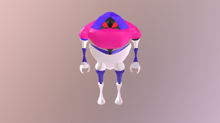 Robot Assassin 3D Model