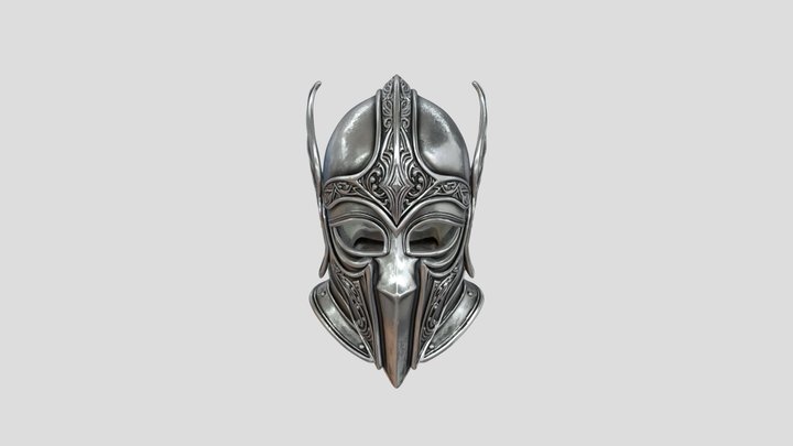 Elven helmet – Free 3D Model STL