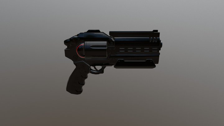 Handgun 3D Model