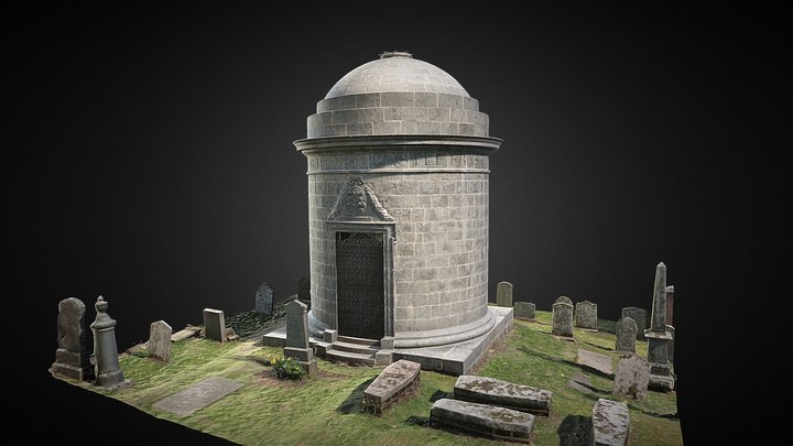 Miss Elyza Fraser Mausoleum, Cluny – Free 3D Model STL