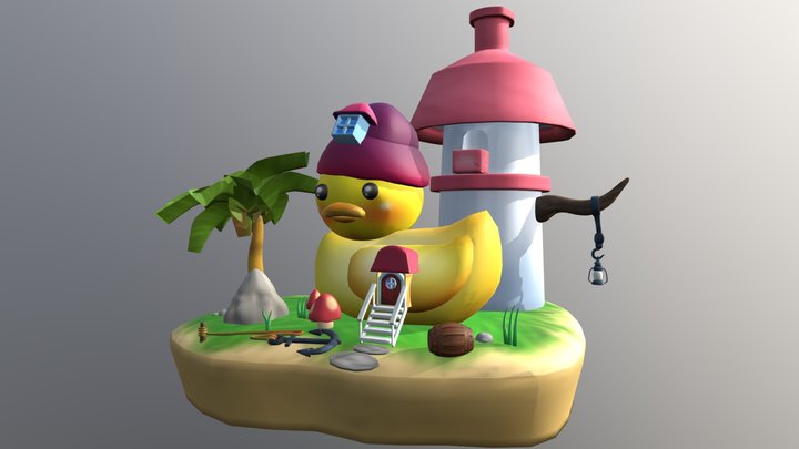 Duck house 3D Model