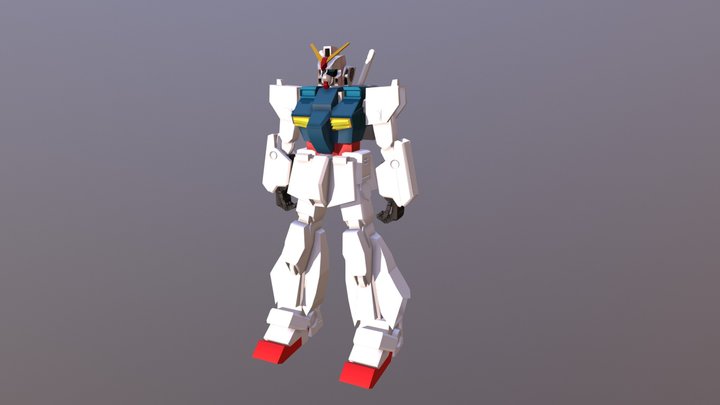 Gundamn All 3D Model