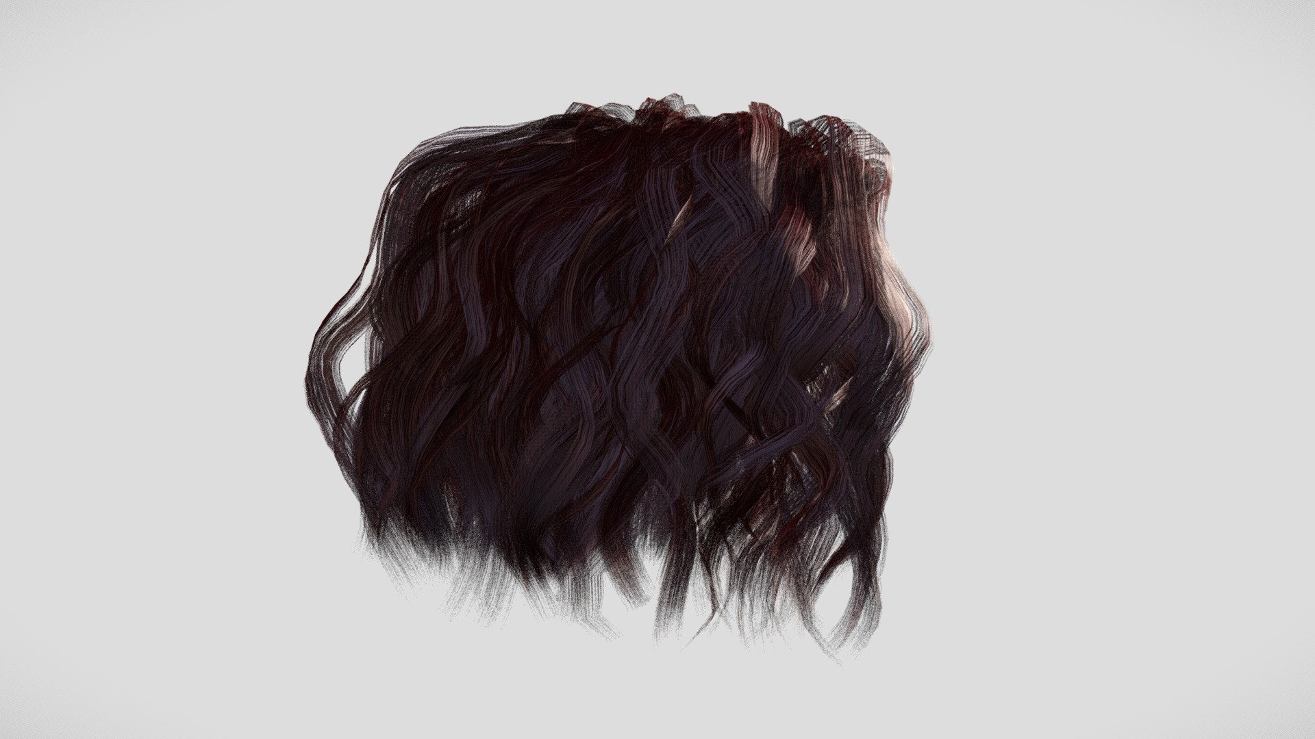 Hair Female - 024 - Buy Royalty Free 3D model by Scanlab Photogrammetry ...