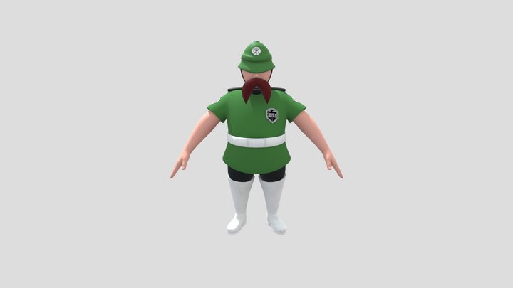 Guard Test 3D Model