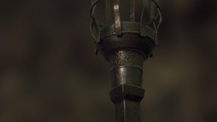 Fancy Torch 3D Model