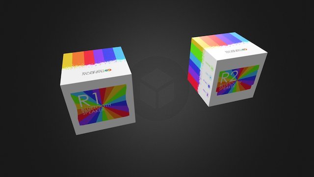 Rainbow_R1 and 2_Package_v2 3D Model