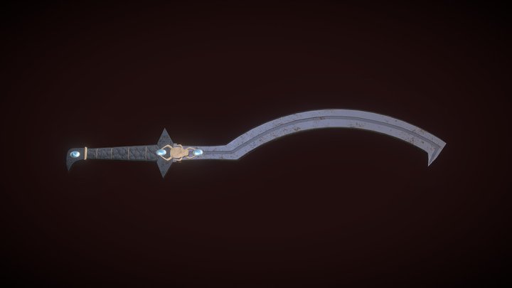 Khopesh Sword 3D Model