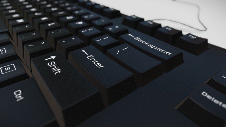 KeyBoard 3D Model