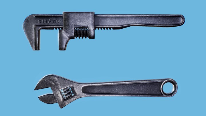 Wrenches 3D Model