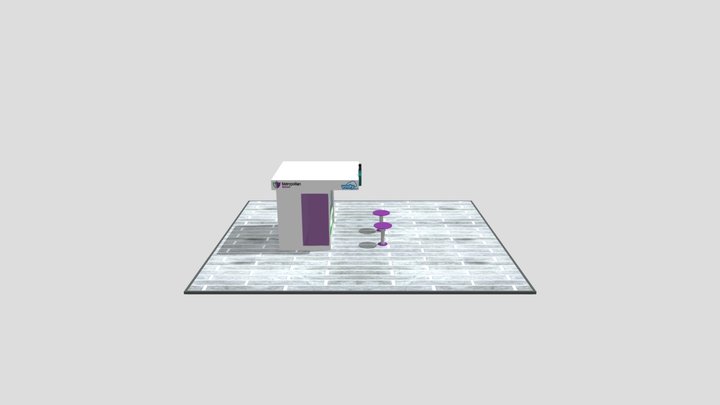 Vending Machines Site For Metropolitan School 3D Model