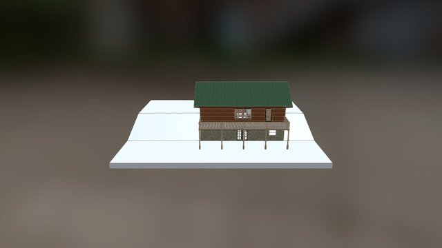 cabin 3D Model