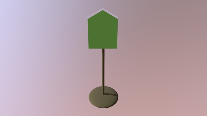 Birdhouse 3D Model