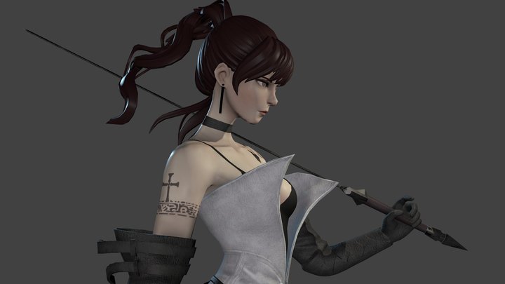 Sword Fighter 3D Model