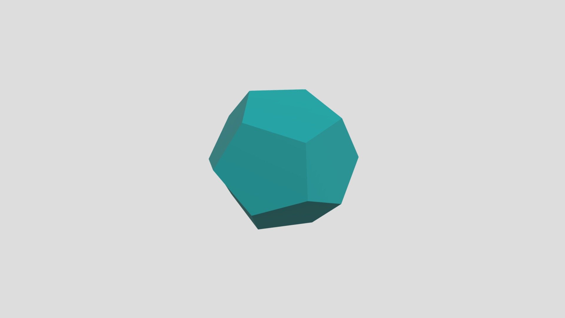 Додекаэдр - Download Free 3D model by jullilamberti [e980bb8] - Sketchfab