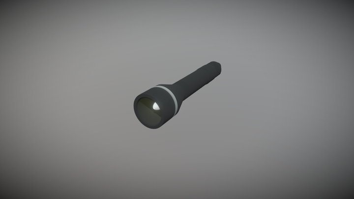 Flashlight 3D Model